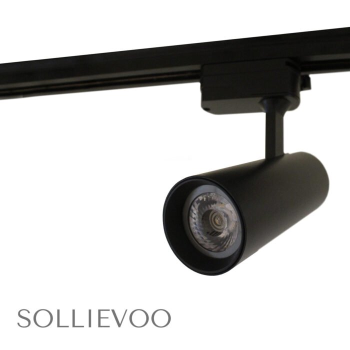 Railverlichting Zwart Railsysteem Verlichting 3 Spots 2 Glasbol 3m - Afbeelding 11